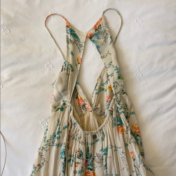 Floral full length dress - Picture 3 of 4